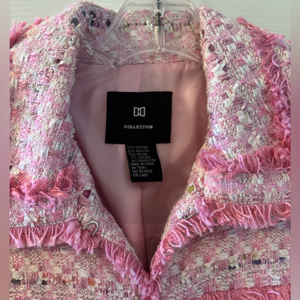 Turn heads in this gorgeous Doncaster Collection pink jacket size 8 - Picture 2 of 9